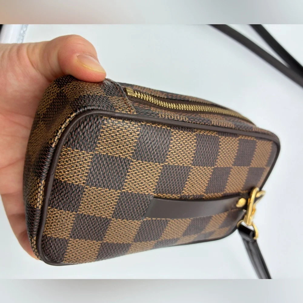 Louis Vuitton damier ebene etui opaki pouch Pm bag - Picture 2 of 10
